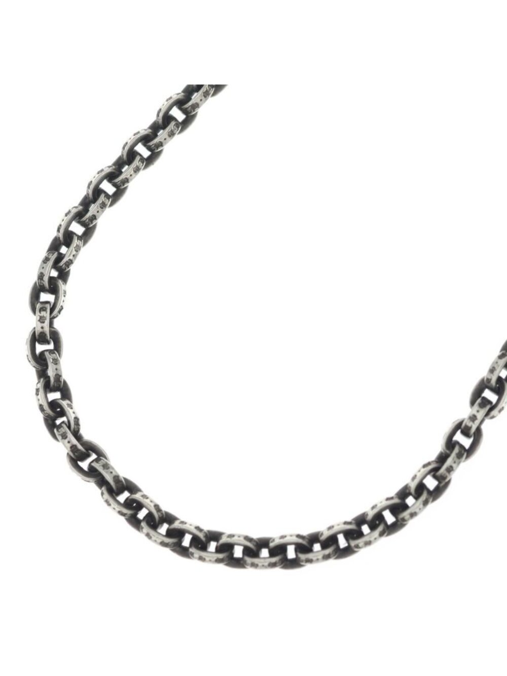 Chrome Hearts Paper Chain 20 Necklace Silver